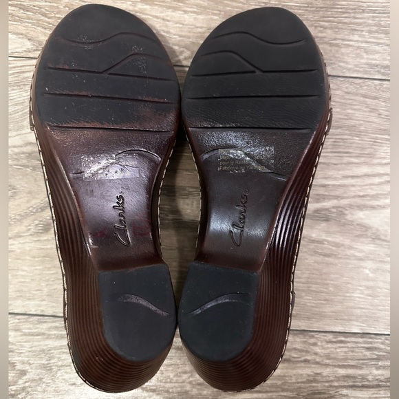 🤎 Clarks Mary Jane Style Heels – Brown (Size 9.5, NWOT) 🤎 - Picture 7 of 8